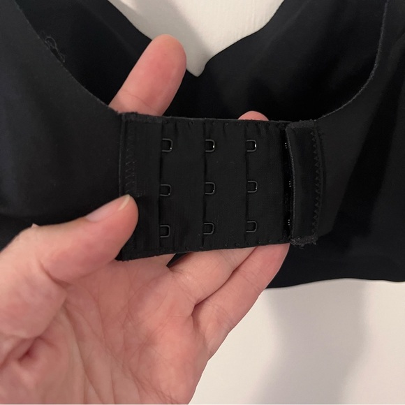 Member’s Mark Adjustable Bralette Bra Black Removable Pads Large - Picture 4 of 7